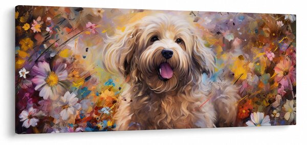 Slika - Sretan pas II. (120x50 cm)