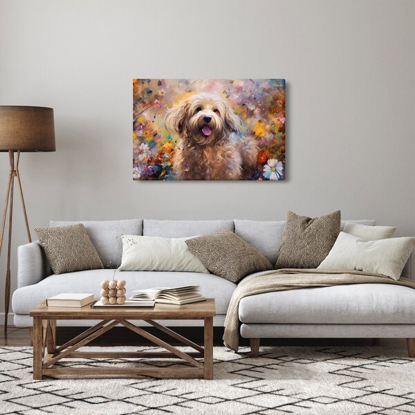 Slika - Sretan pas II. (90x60 cm)