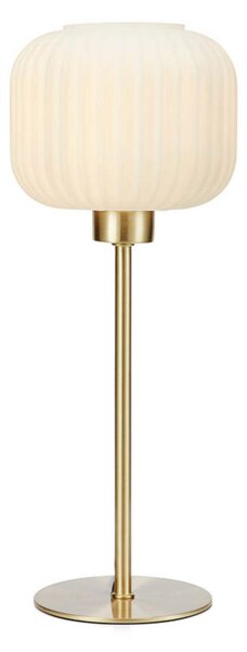 Sober Stolna Lampa Small Brushed Brass/White - Markslöjd