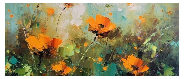 Slika - Cvijeće (120x50 cm)
