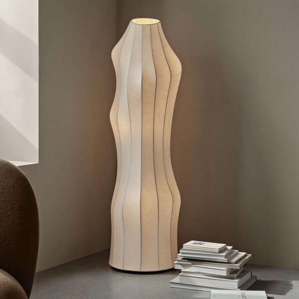 Podne Lampa ferm LIVING, Dea, Bijela, Dnevna soba, Metal, Dizajn