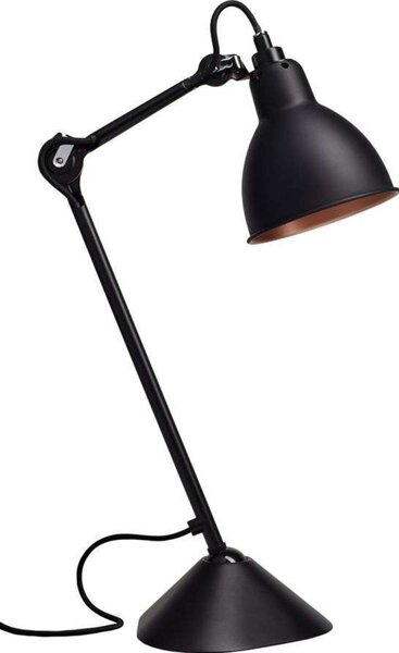Lampe Gras 205 stolna lampa, crna/crna/bakar - DCW