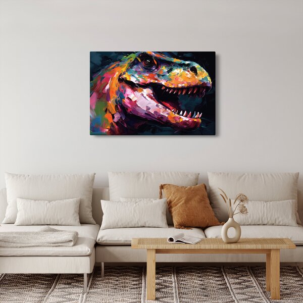 Slika - Dinosaur, slika (90x60 cm)