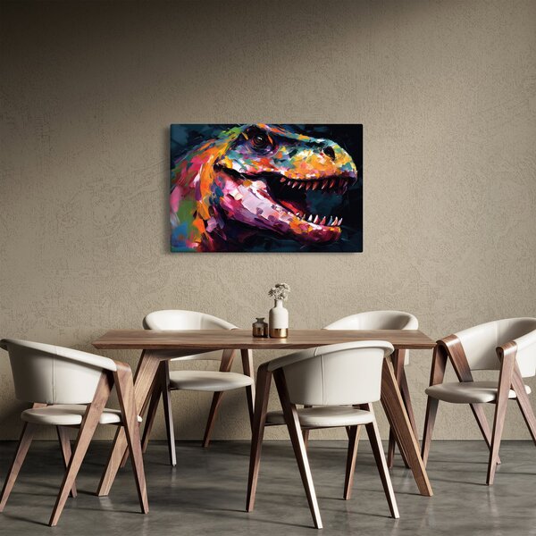 Slika - Dinosaur, slika (90x60 cm)