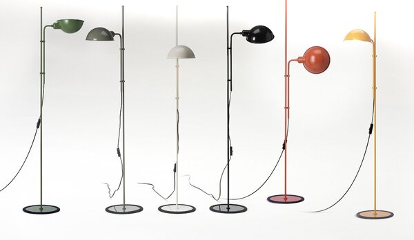 Podne Lampa MARSET, Funiculí, Naranča, Dnevna soba, Metal, Dizajn