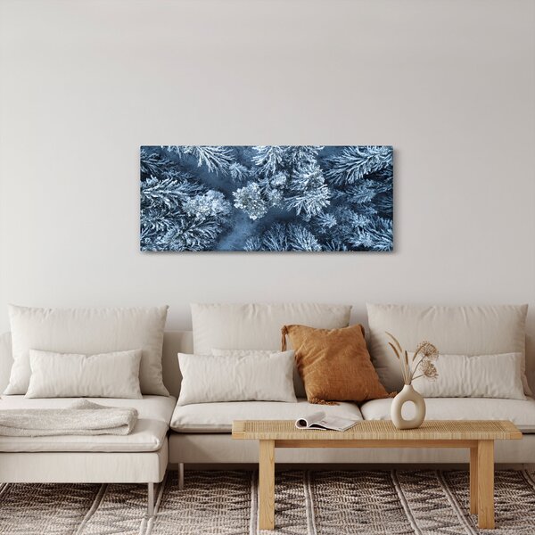 Slika - Snježna šuma (120x50 cm)