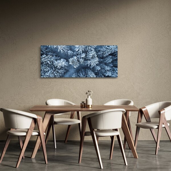 Slika - Snježna šuma (120x50 cm)