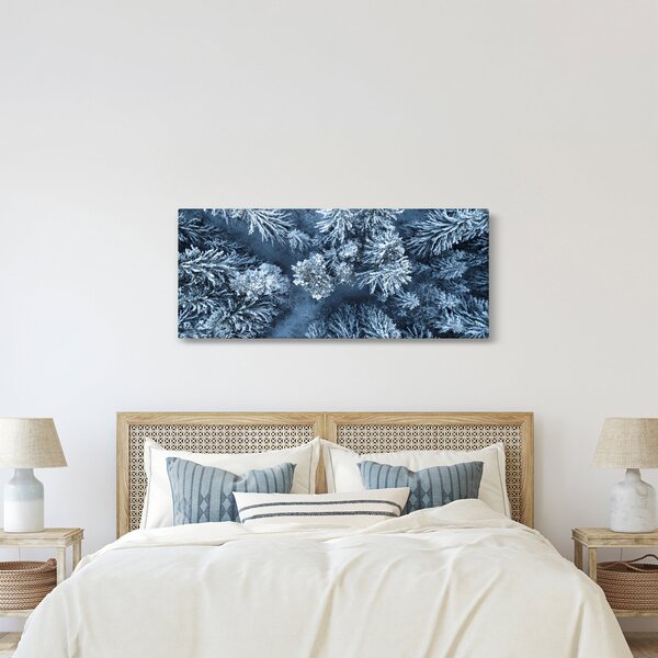 Slika - Snježna šuma (120x50 cm)