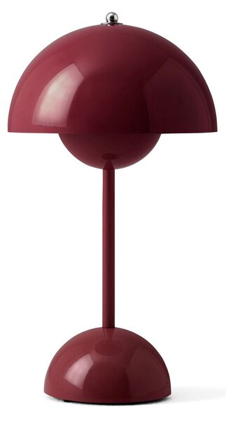 Stolne Lampa &Tradition, Flowerpot VP9, prigušiv, Ljubičasta, Dnevna soba, Plastika, Dizajn
