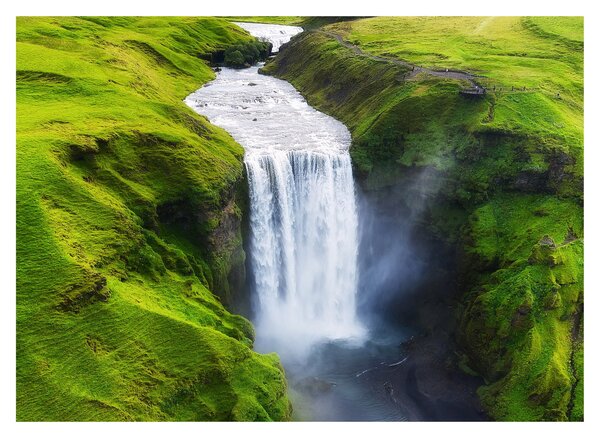 Slika - Vodopad Skogafoss (70x50 cm)