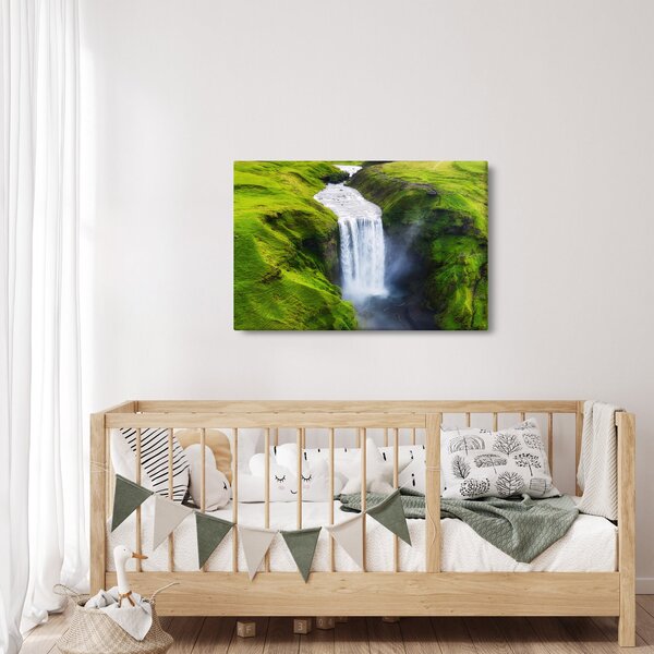 Slika - Vodopad Skogafoss (90x60 cm)