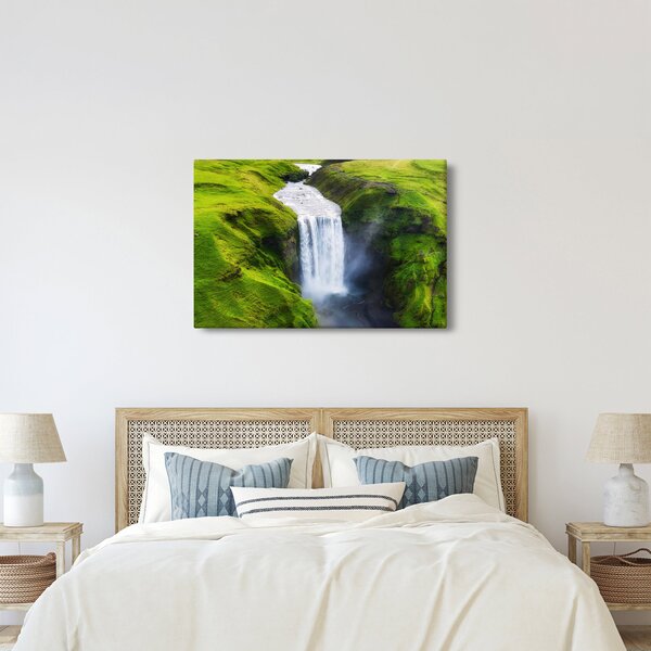 Slika - Vodopad Skogafoss (90x60 cm)