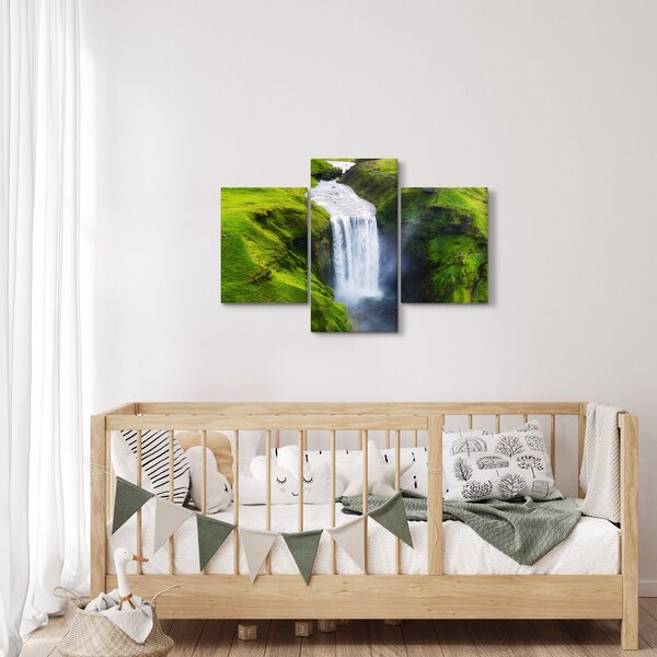 Slika - Vodopad Skogafoss (90x60 cm)