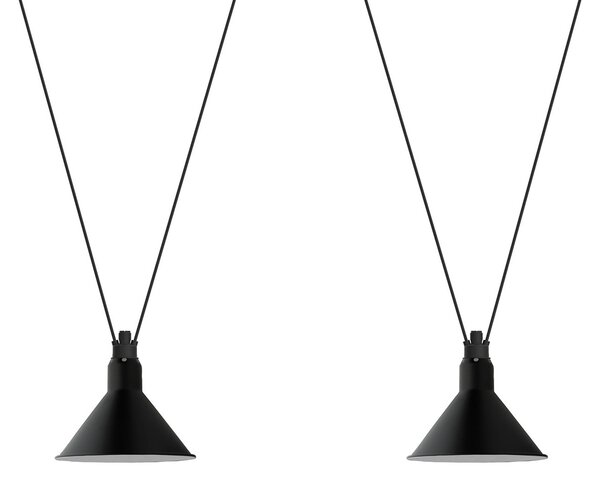 Lampe Gras 324 XL viseća svjetiljka, konusna, crna – DCW