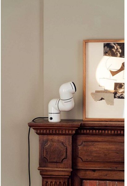 Stolne Lampa Santa & Cole, prigušiv, Bijela, Dnevna soba, Plastika