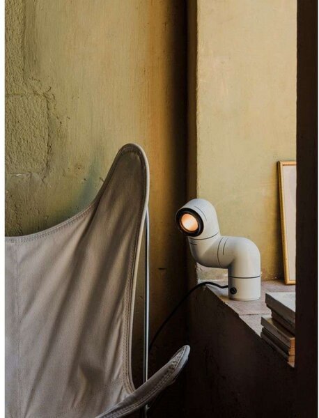 Stolne Lampa Santa & Cole, prigušiv, Bijela, Dnevna soba, Plastika