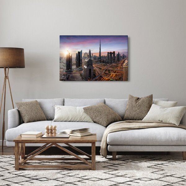 Slika - Panorama Dubaija (90x60 cm)