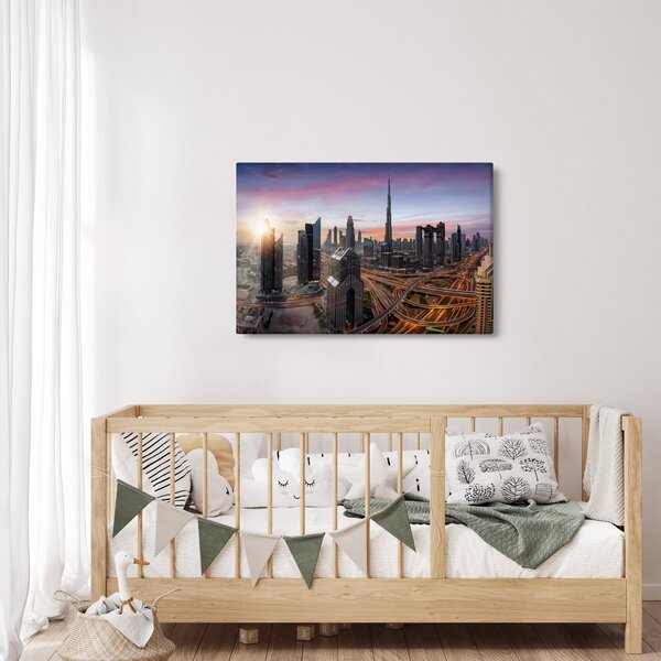 Slika - Panorama Dubaija (90x60 cm)
