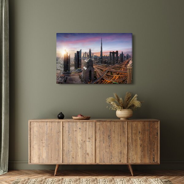 Slika - Panorama Dubaija (90x60 cm)