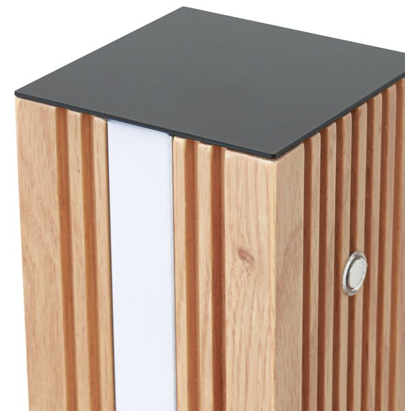 Podne Lampa Lucande, Lieske, prigušiv, Drvo, Dnevna soba, Drvo, Moderan