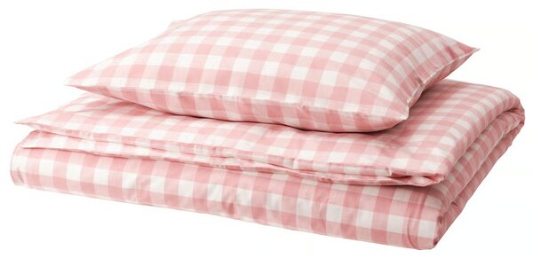 Pamučna posteljina PINK CUBIS roza, 100% pamuk Dimenzije posteljine: 70 x 80 cm | 140 x 200 cm
