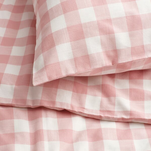 Pamučna posteljina PINK CUBIS roza, 100% pamuk Dimenzije posteljine: 70 x 80 cm | 140 x 200 cm