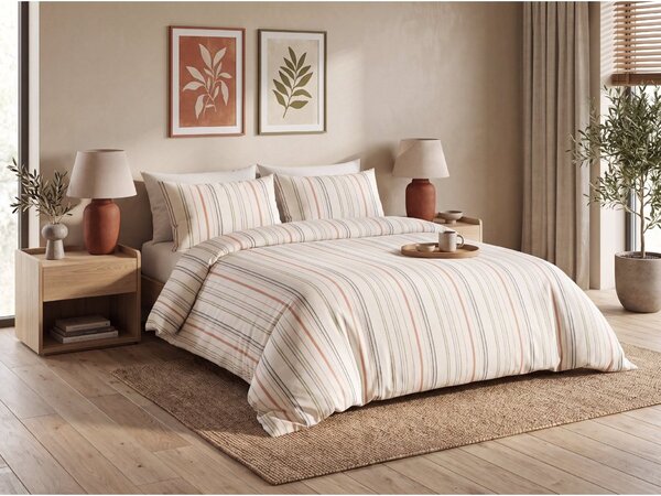 Pamučna posteljina SOFT LINES s uzorkom Dimenzije posteljine: 70 x 80 cm | 140 x 200 cm