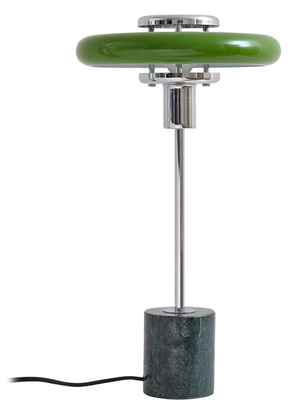 Stolne Lampa Lindby, Branford, Zelena, Dnevna soba, Metal, Vintage