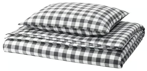 Pamučna posteljina BLACK CUBIS crna, 100% pamuk Dimenzije posteljine: 70 x 80 cm | 140 x 200 cm