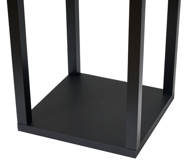 Podne Lampa Lindby, Birta, Crno, Dnevna soba, Drvo, Moderan