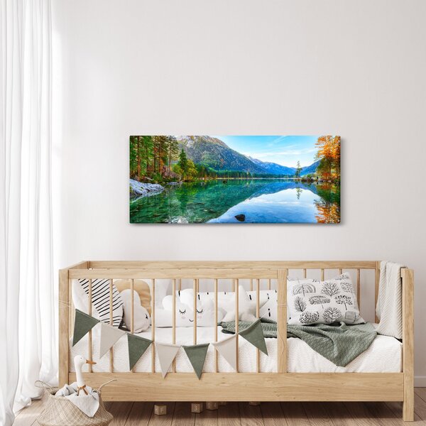 Slika - Jezero Hintersee (120x50 cm)