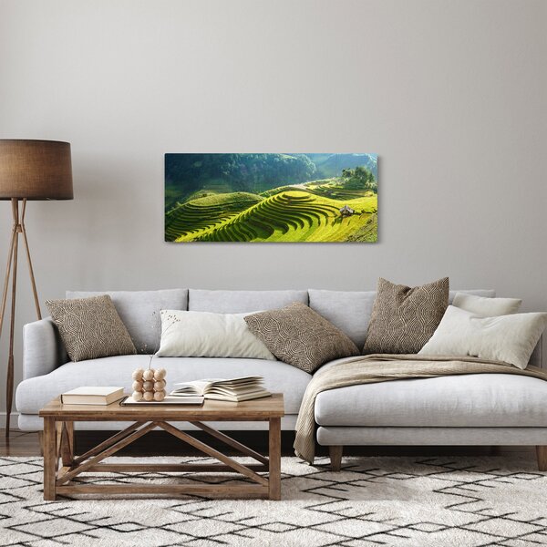 Slika - Koncert na rižinim terasama (120x50 cm)