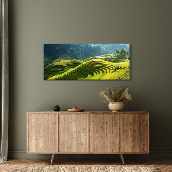 Slika - Koncert na rižinim terasama (120x50 cm)