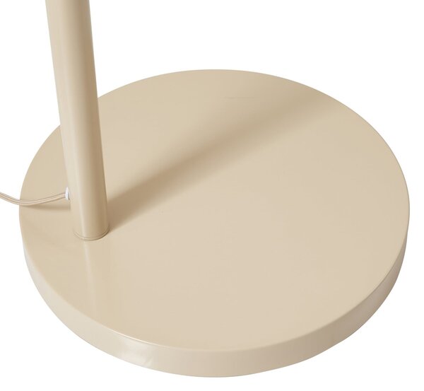 Podne Lampa Lindby, Helin, Bež, Dnevna soba, Tkanina / tekstil, Moderan
