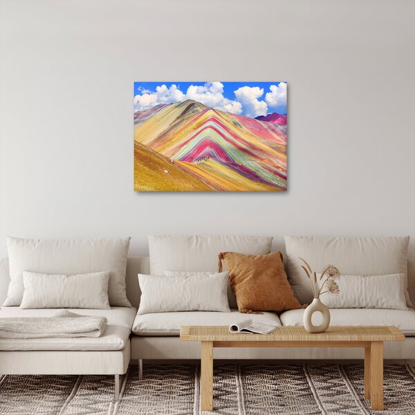 Slika - Rainbow Mountain, Peru (70x50 cm)