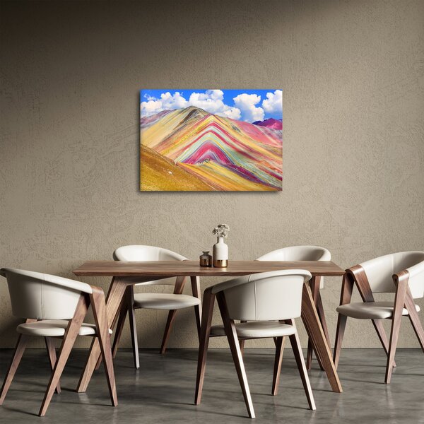 Slika - Rainbow Mountain, Peru (70x50 cm)