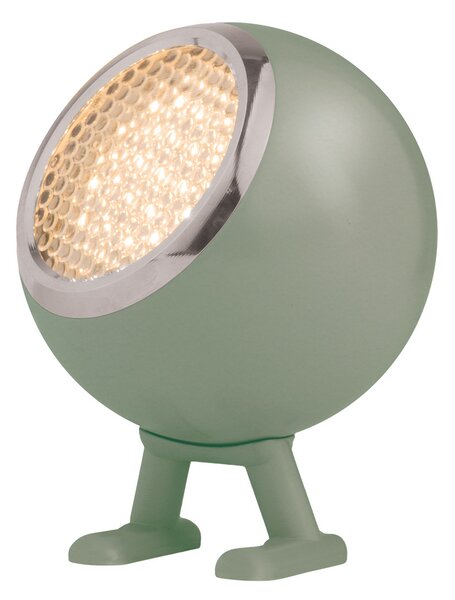 Stolne Lampa MR. WATTSON, Norbitt, prigušiv, Zelena, Dnevna soba, Aluminij, Moderan