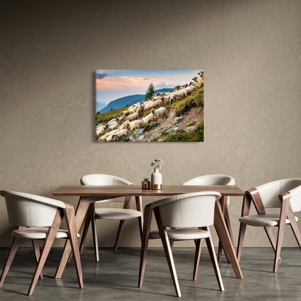 Slika - Stado ovaca (90x60 cm)