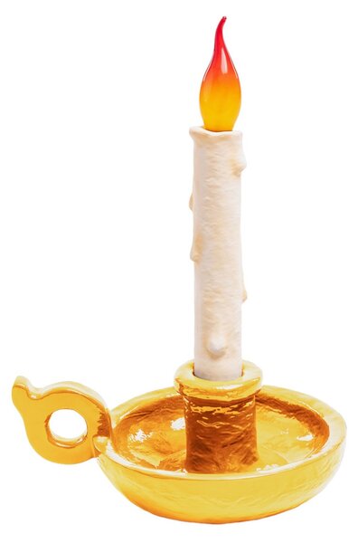 Stolne Lampa SELETTI, Grimm Bugia, prigušiv, Zlato / mjed, Dnevna soba, Plastika, Dizajn