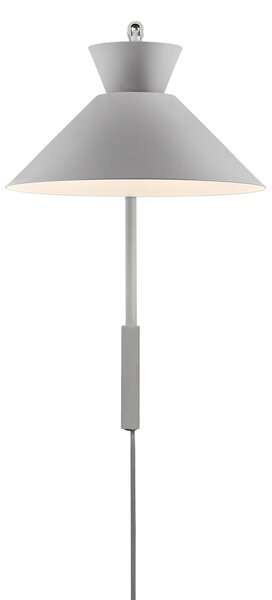 Zidne Svjetiljka Nordlux, Dial, Sivo, Dnevna soba, Metal, Skandinavski