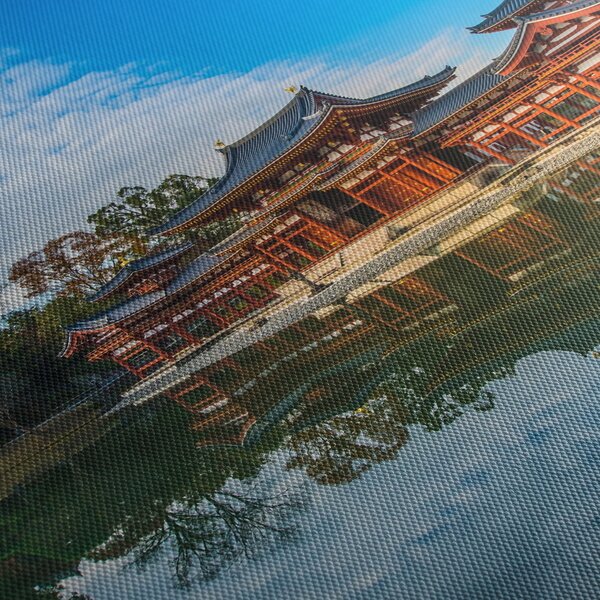 Slika - Hram Byodo-in, Japan (sa satom) (90x30 cm)