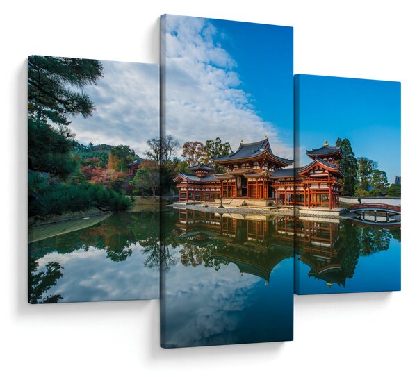 Slika - Hram Byodo-in, Japan (90x60 cm)