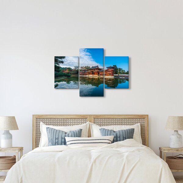 Slika - Hram Byodo-in, Japan (90x60 cm)