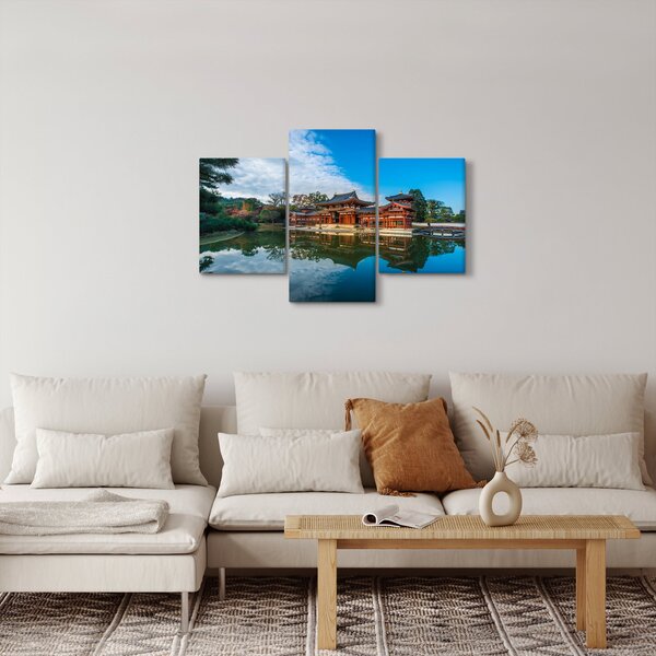 Slika - Hram Byodo-in, Japan (90x60 cm)