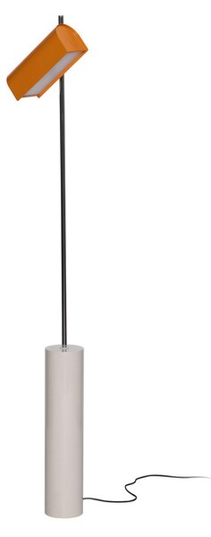 Podne Lampa Hübsch, Reflector, prigušiv, Naranča, Dnevna soba, Metal, Skandinavski