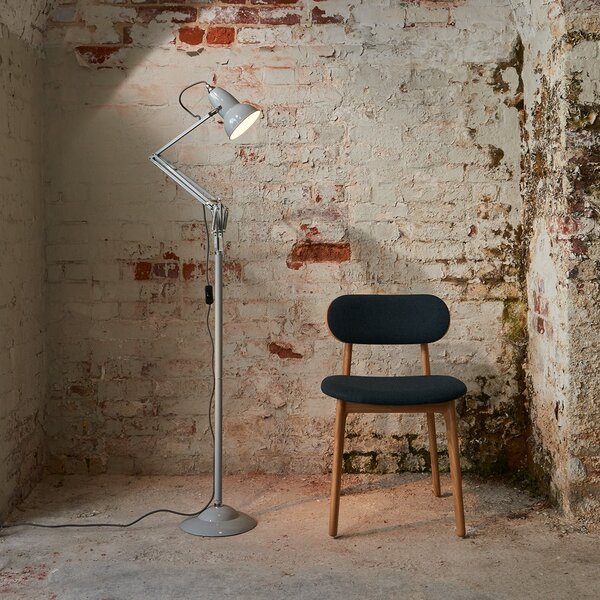 Podne Lampa Anglepoise, Original 1227, Sivo, Dnevna soba, Metal, Industrijski dizajn
