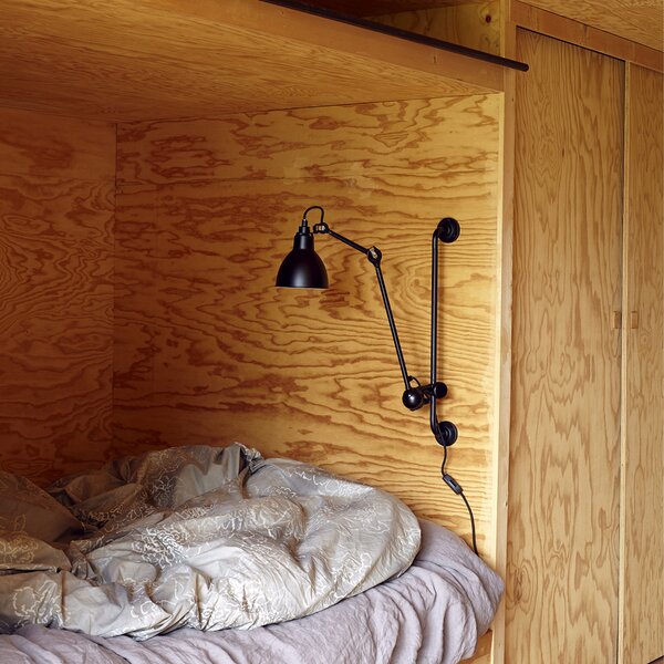 Zidne Svjetiljka DCW, Lampe Gras 210, Crno, Dnevna soba, Metal, Dizajn