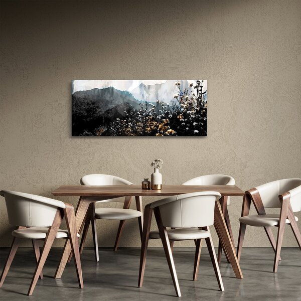 Slika - Ilustracija divljeg cvijeća (120x50 cm)