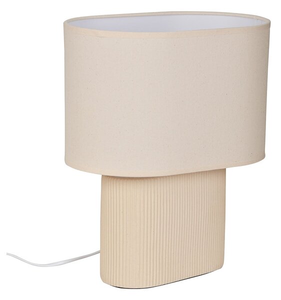 Stolne Lampa COREP, Santorini, Bež, Dnevna soba, Keramika