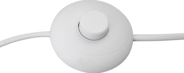 Podne Lampa Lindby, Adamio, Bijela, Dnevna soba, Tkanina / tekstil, Seoska kuća / rustikalni